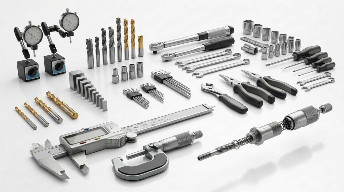 Precision Tools Workshop Machinery Inventory UAE